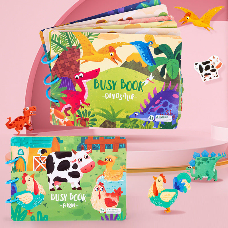 Quiet Book™ - Cool and Educational - Interactive Book