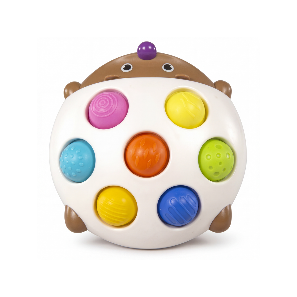 Hedgehog Silicone Finger Push Pop Toy for Kids Sensory and Stress Relief