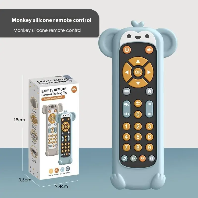 Kids Toy Remote Control With Music and Learning Buttons