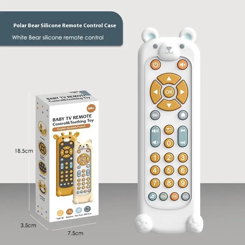 Kids Toy Remote Control With Music and Learning Buttons
