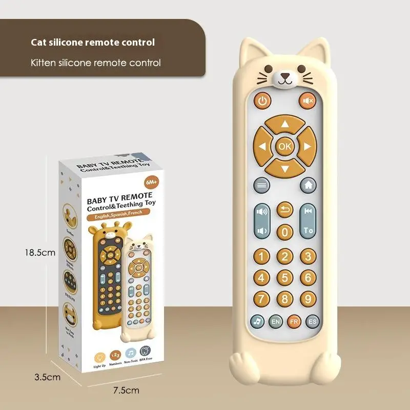 Kids Toy Remote Control With Music and Learning Buttons