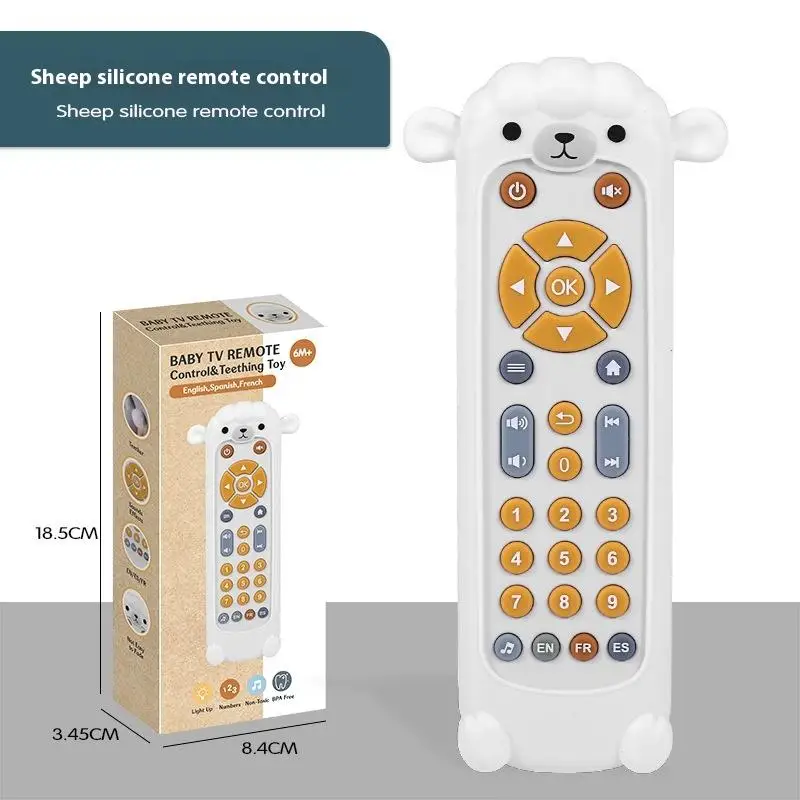Kids Toy Remote Control With Music and Learning Buttons