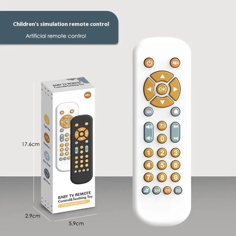 Kids Toy Remote Control With Music and Learning Buttons