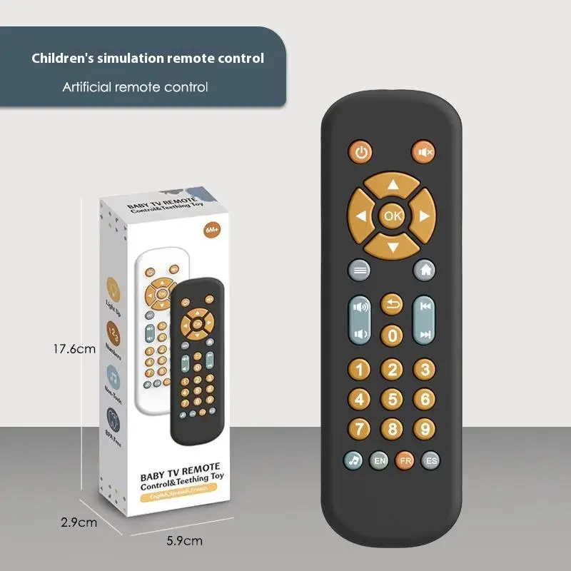 Kids Toy Remote Control With Music and Learning Buttons