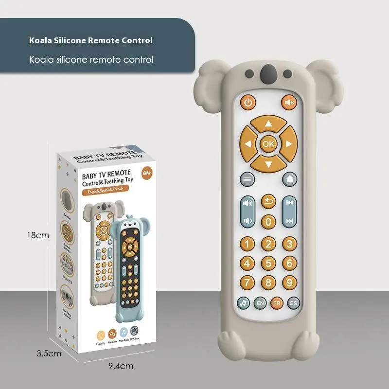 Kids Toy Remote Control With Music and Learning Buttons