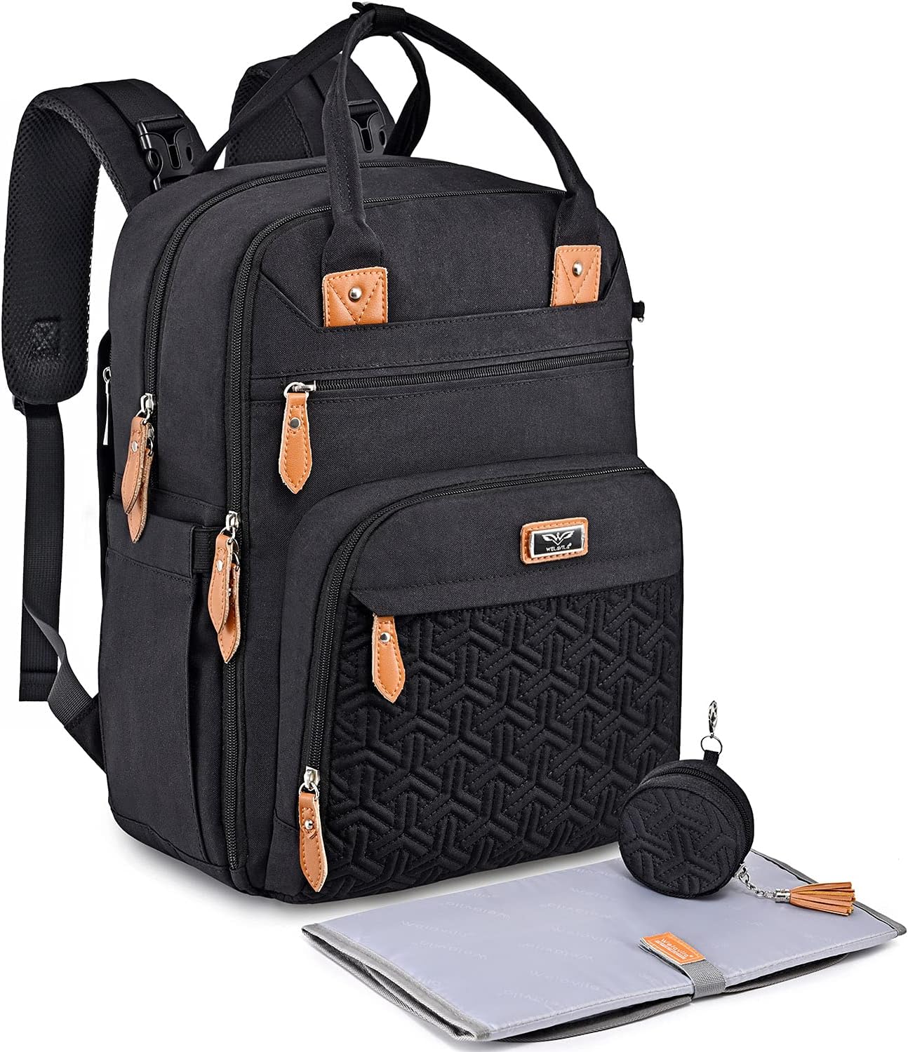 Unisex Baby Diaper Bag Backpack