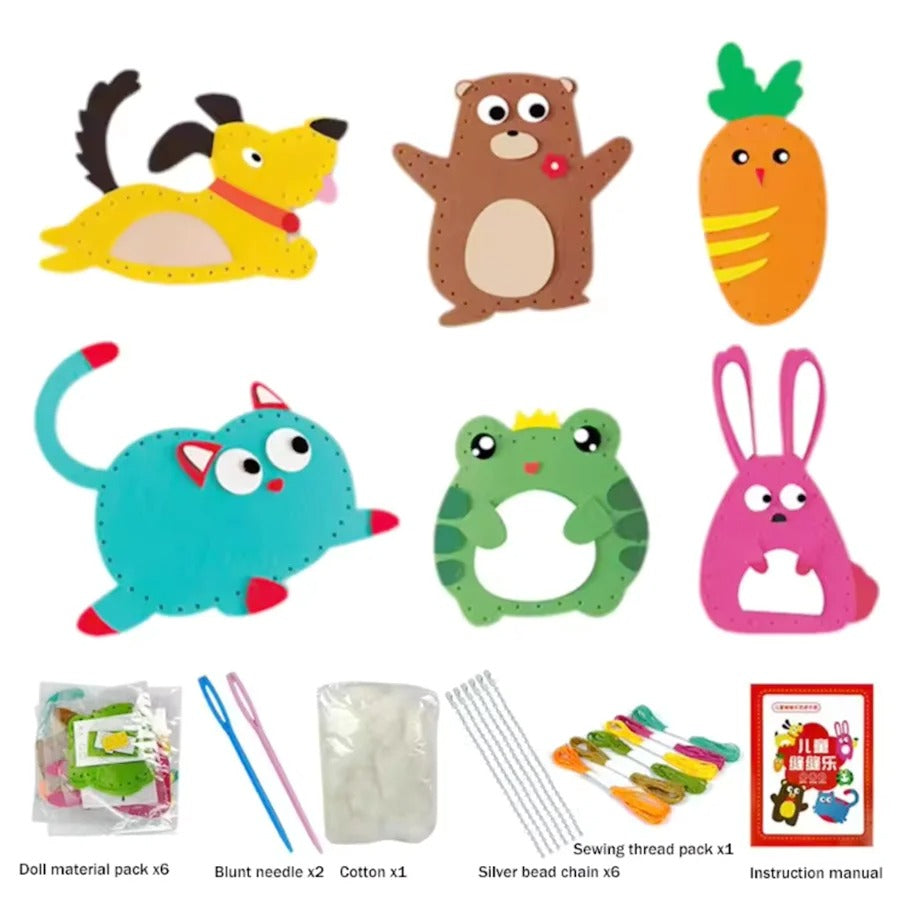 Kids Stitch And Sew Craft Kit