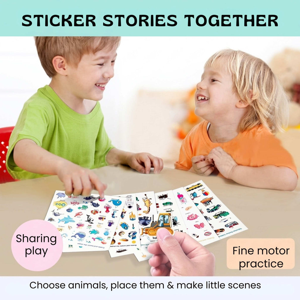 Reusable Sticker Book