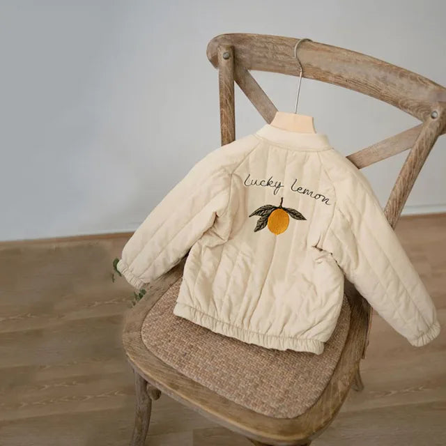 Embroidered Cotton Winter Jacket