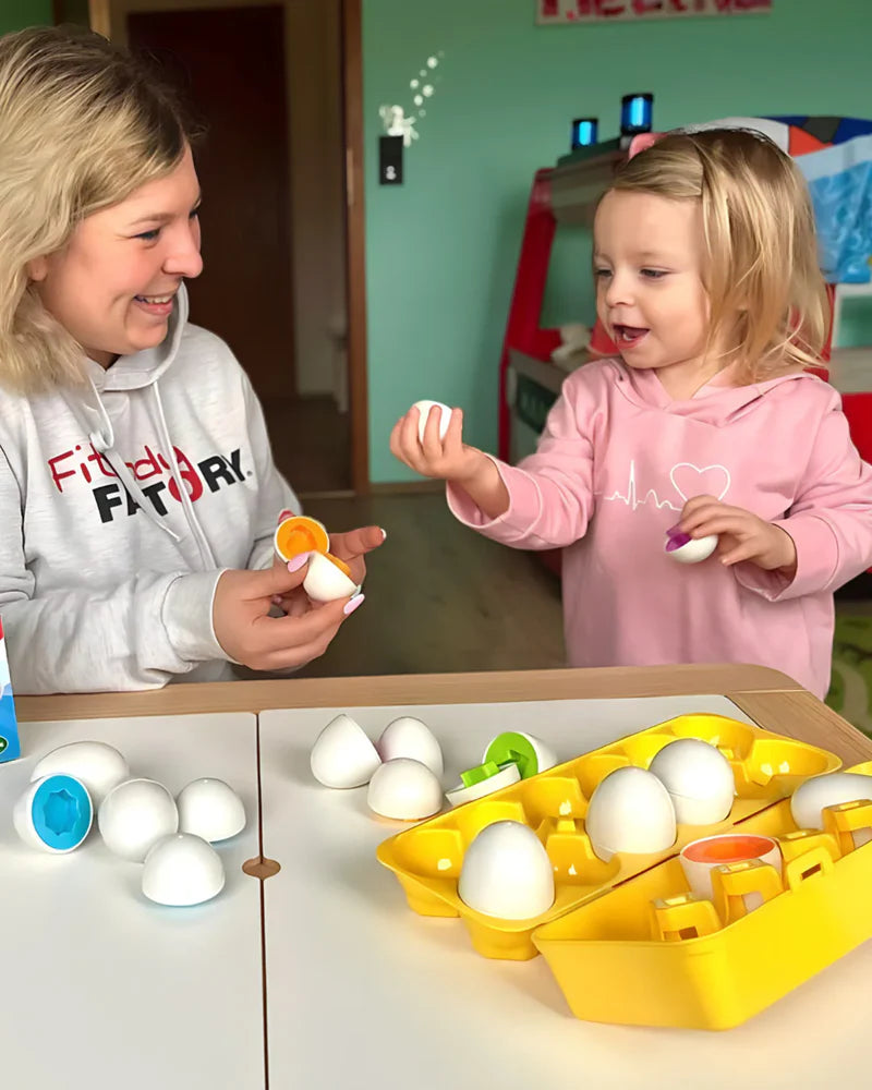 Child playing with toy