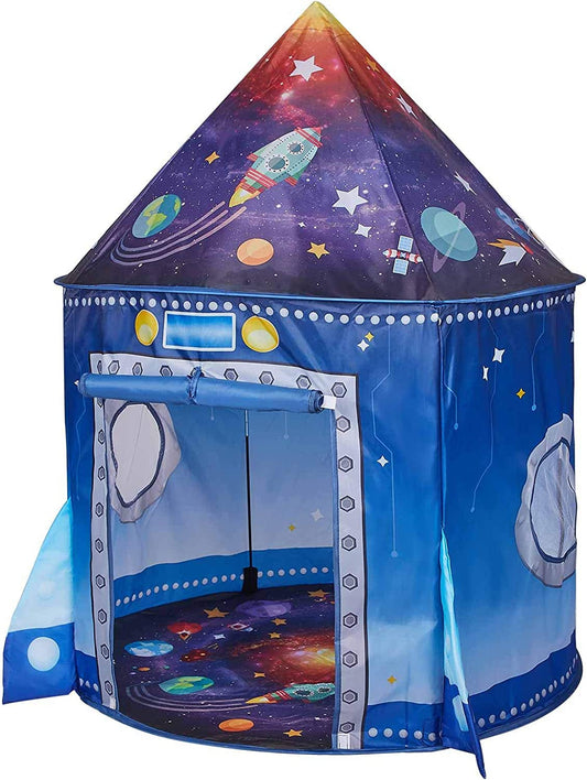 Rocket Ship Space Pop up Play Tent