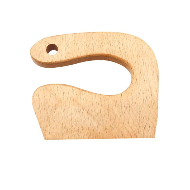 Safe Montessori Wooden Knife for Kids