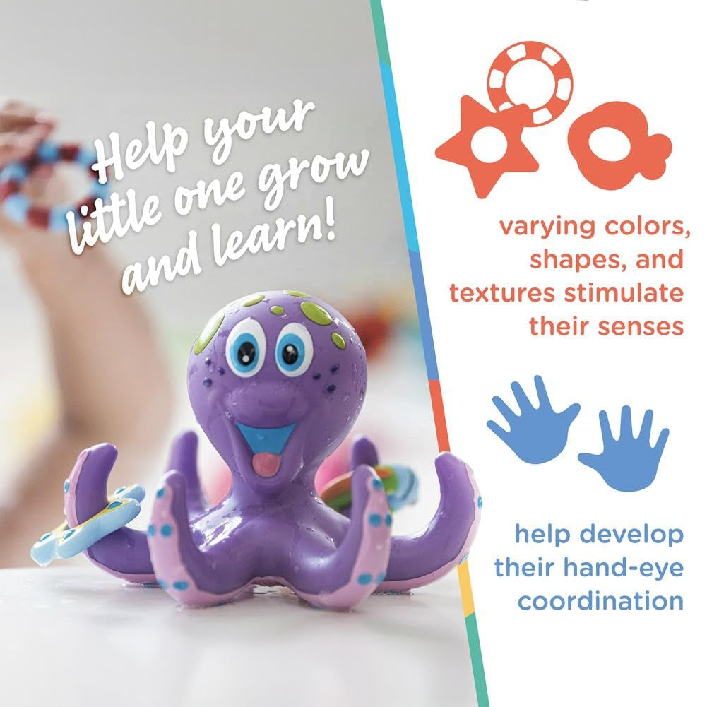 Nuby Floating Octopus Interactive Bath Toy