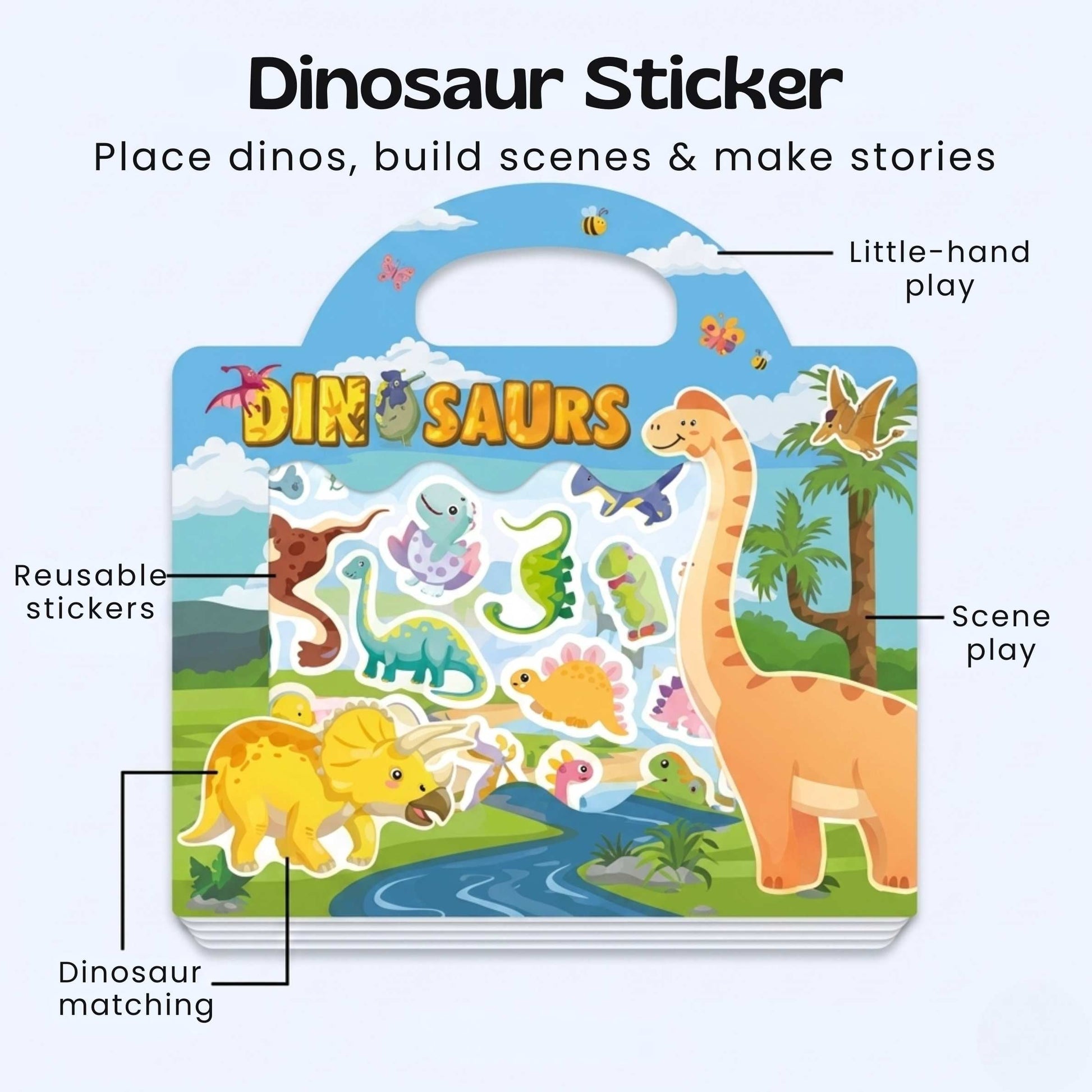 Reusable Sticker Book