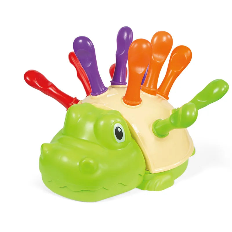 Hedgehog Silicone Finger Push Pop Toy for Kids Sensory and Stress Relief