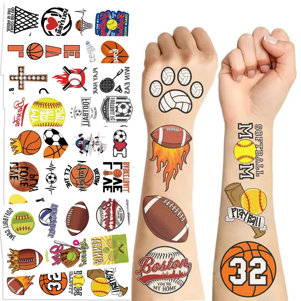 Dinosaur Stickers for Kids – 10 Pack Waterproof Body Art