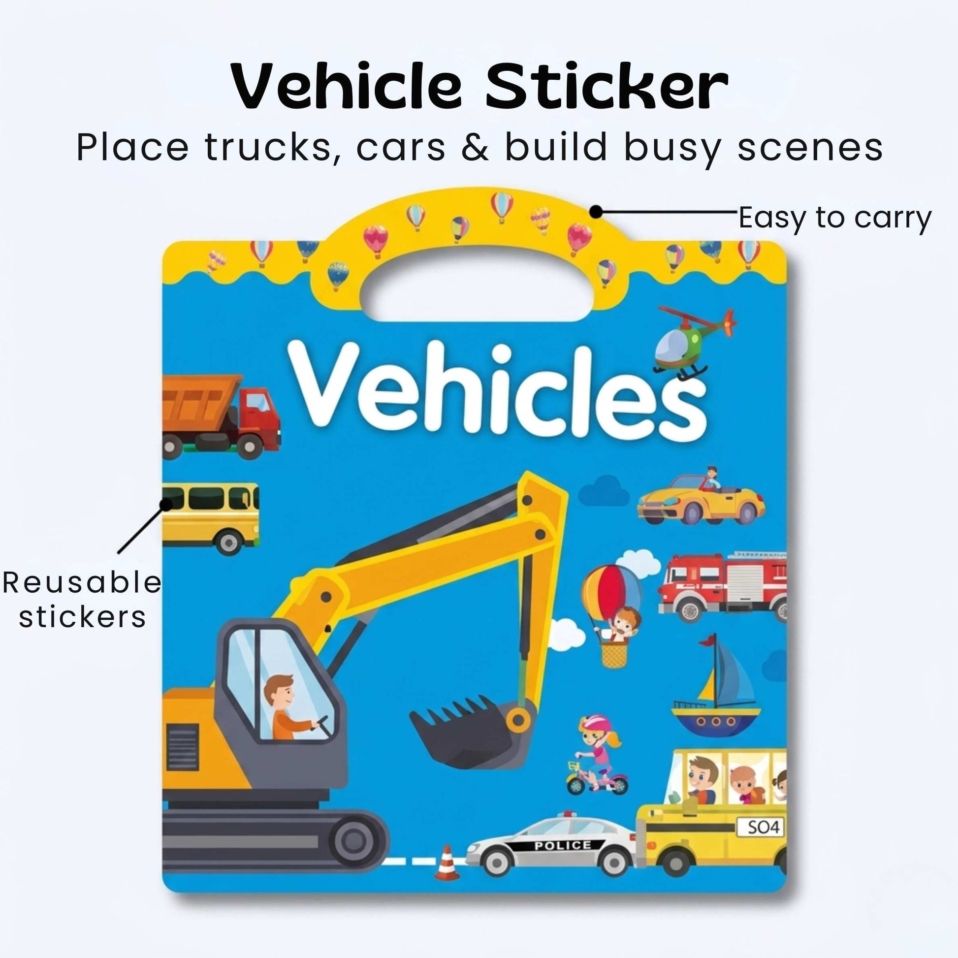 Reusable Sticker Book