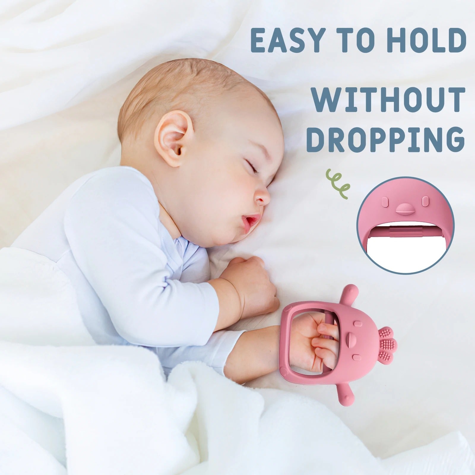 Silicone Baby Teether Toy for Toddlers