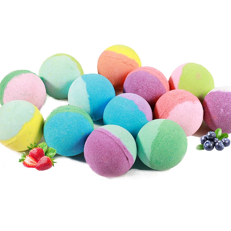 24-Pieces Surprise Bath Bombs for Kids Aged 3+ with Hidden Animal Toys