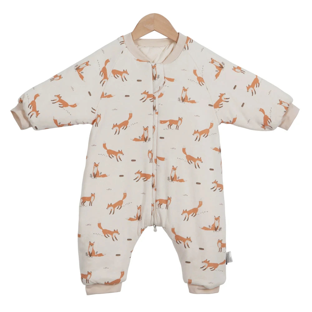 Kids Dinosaur Winter Sleeping Bag Sleep Sack Warm Baby Sleepwear