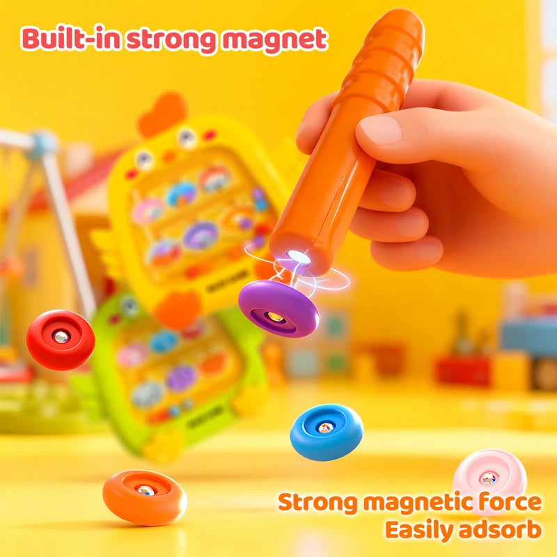 Magnetic Colour Number Maze Travel Game for Kids