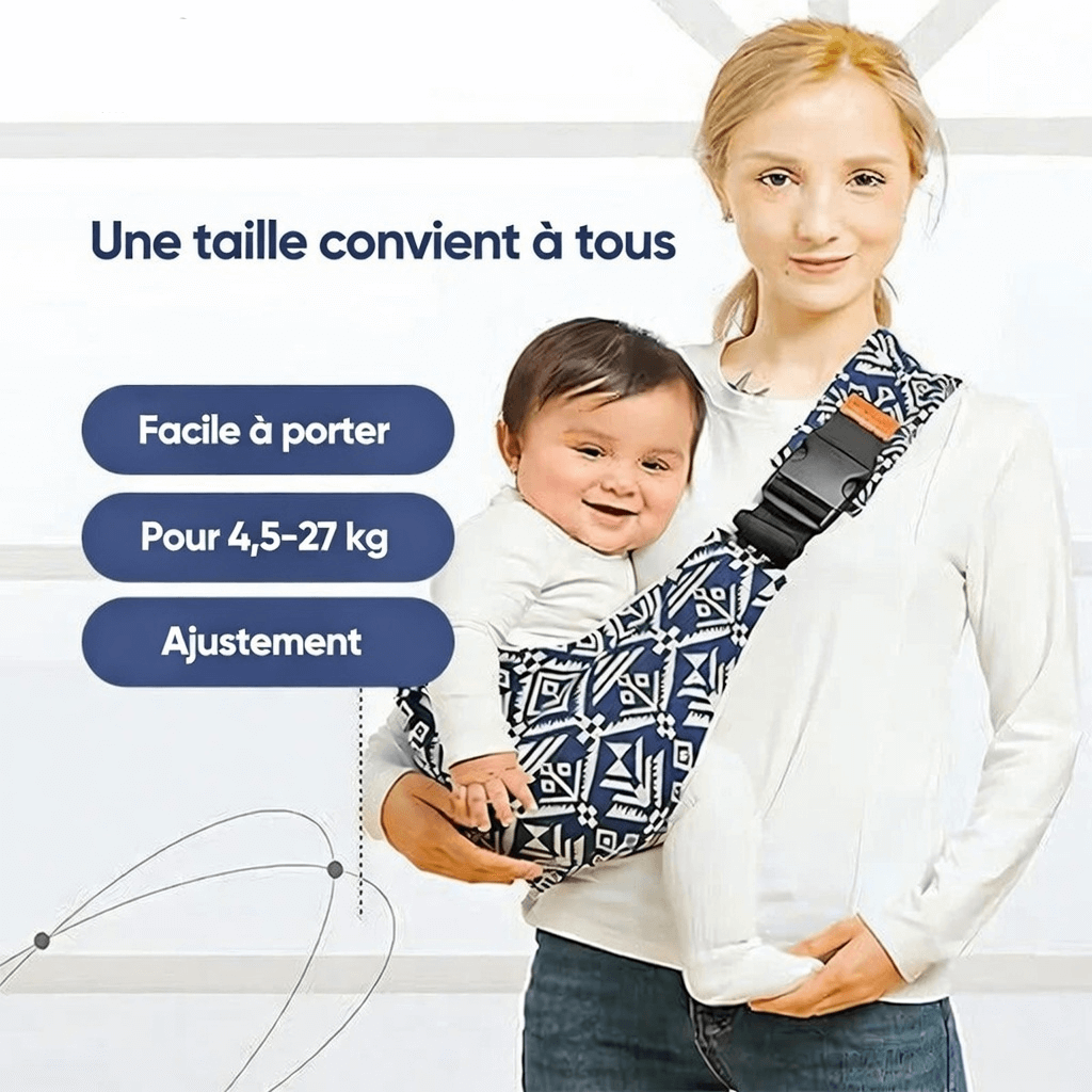 Lightweight Adjustable Baby Carrier for Newborns to Toddlers Up to 20kg