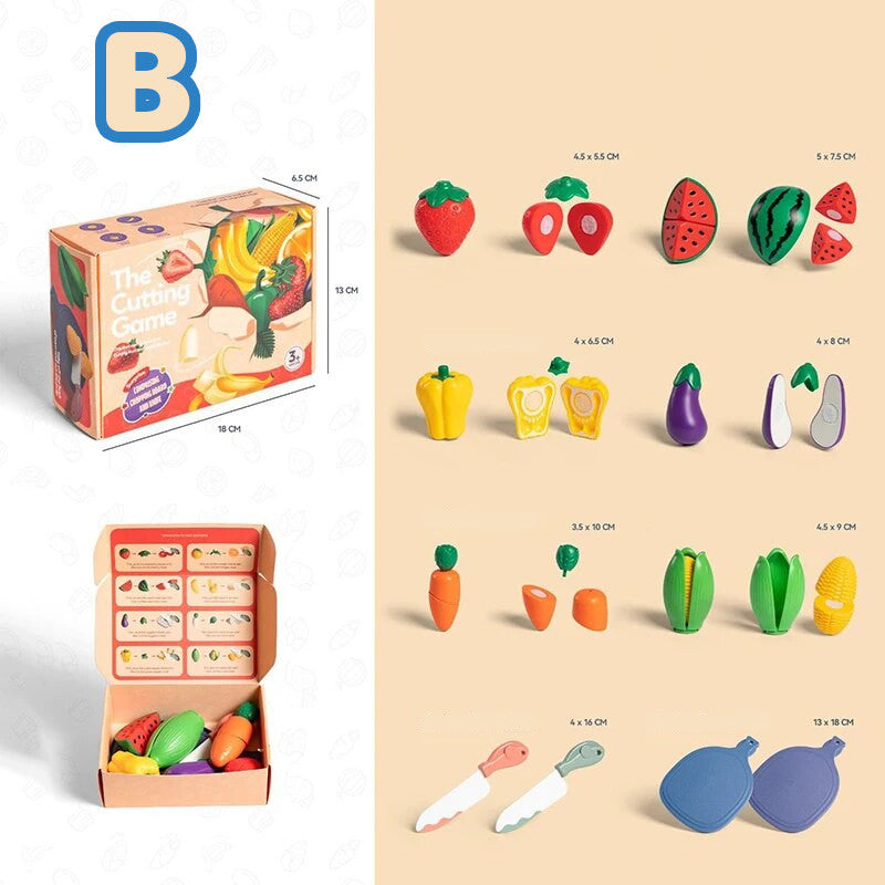 Fruit Cutting Activity Set