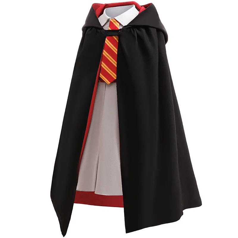 Girls Wizard Robe Costume Set