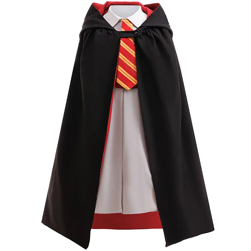 Girls Wizard Robe Costume Set