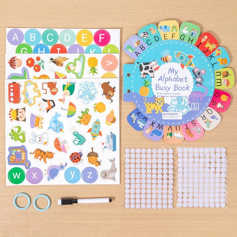 Interactive Alphabet Busy Book
