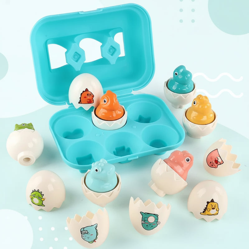 Montessori 3D Egg Sorting Puzzle Game for Kids