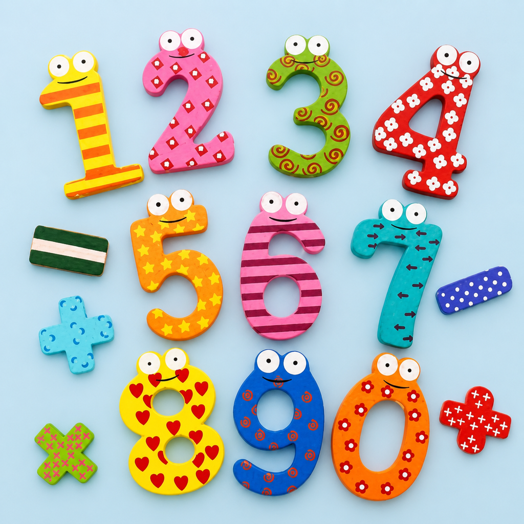 Magnetic Wooden Alphabet Letters