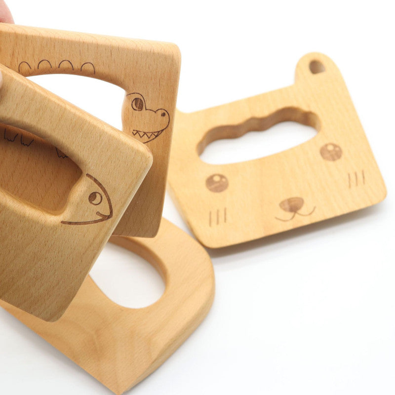 Safe Montessori Wooden Knife for Kids