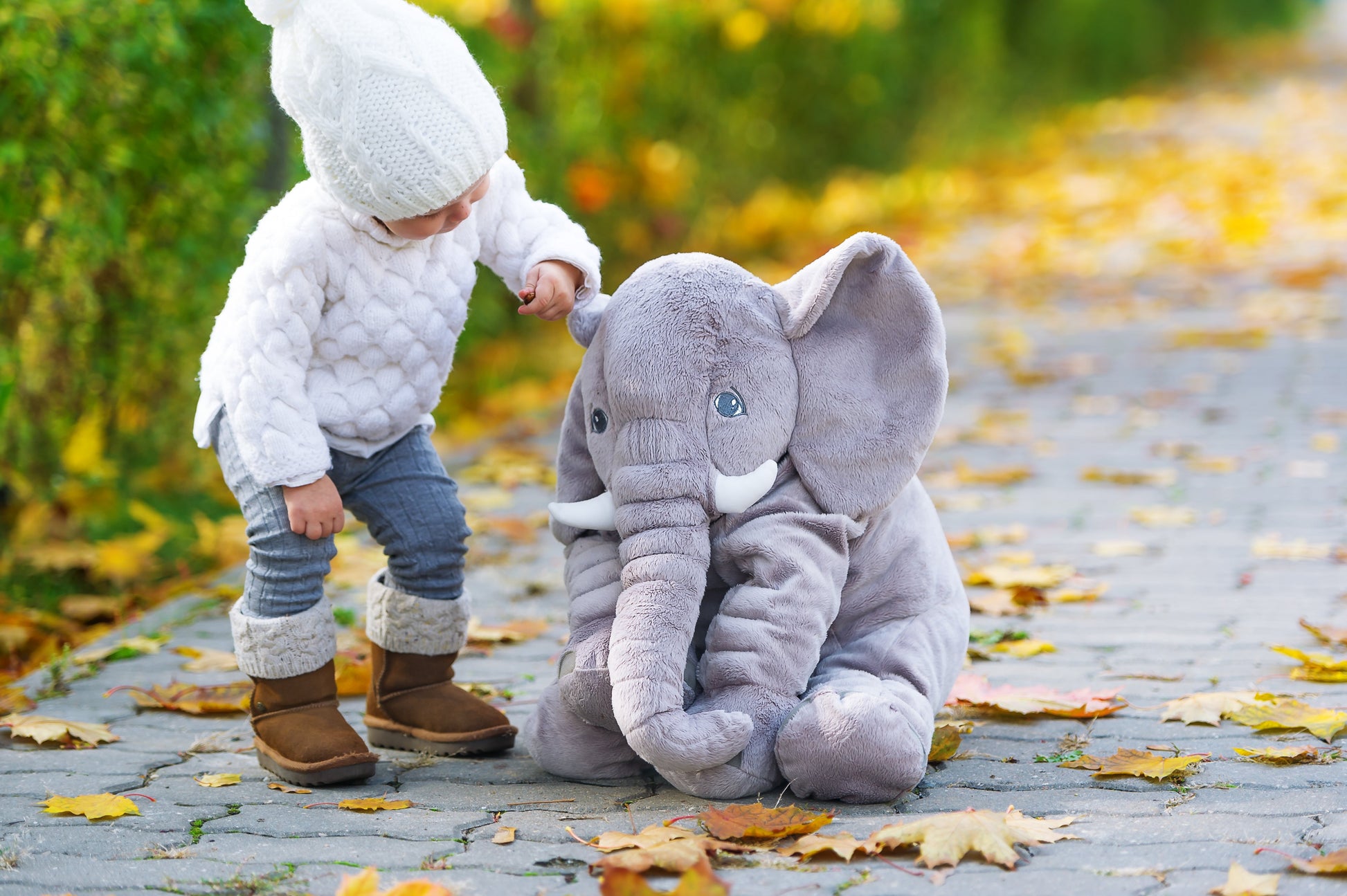 Plush Elephant Stuffed Animal Toy
