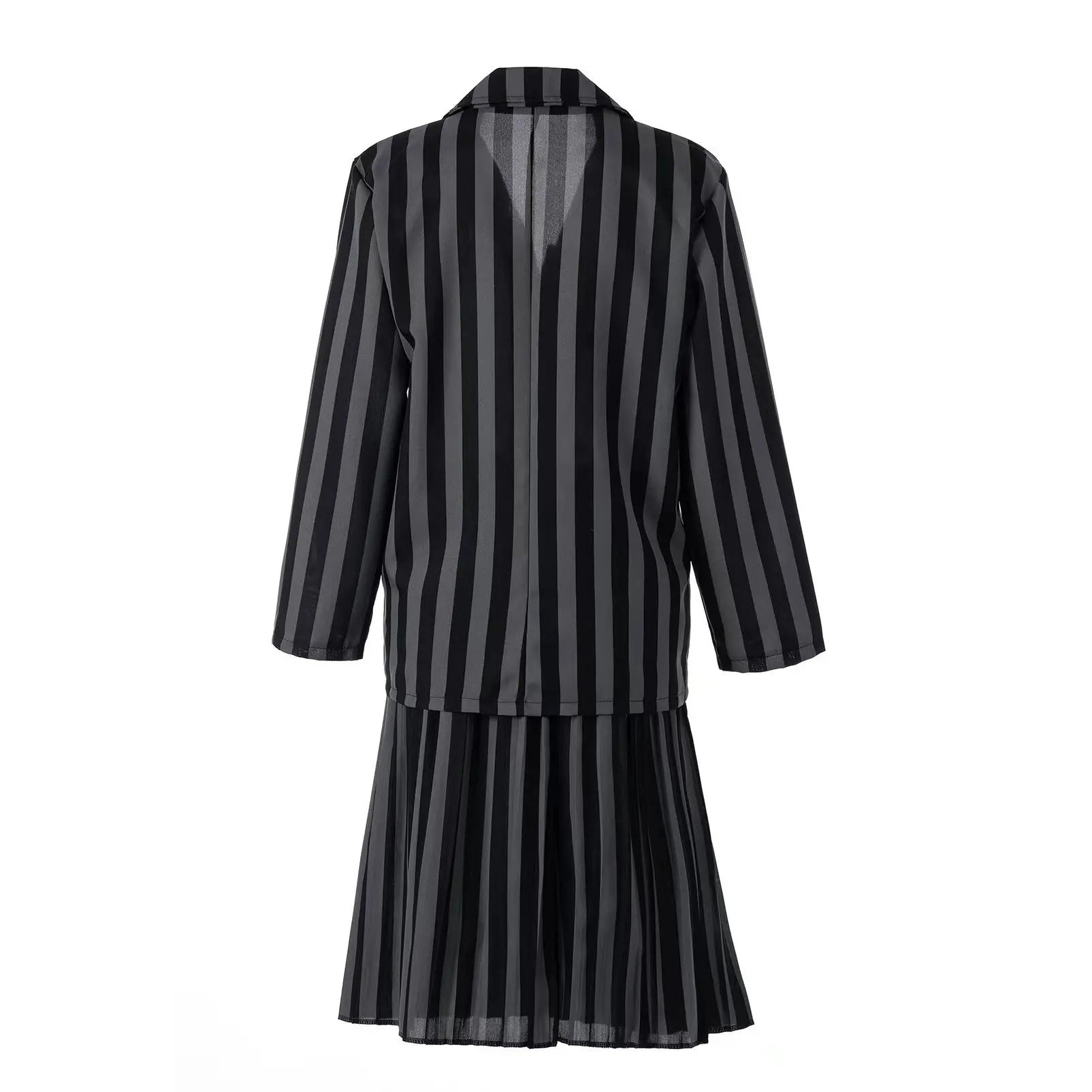 Kids Addams Academy Cosplay Costume Set