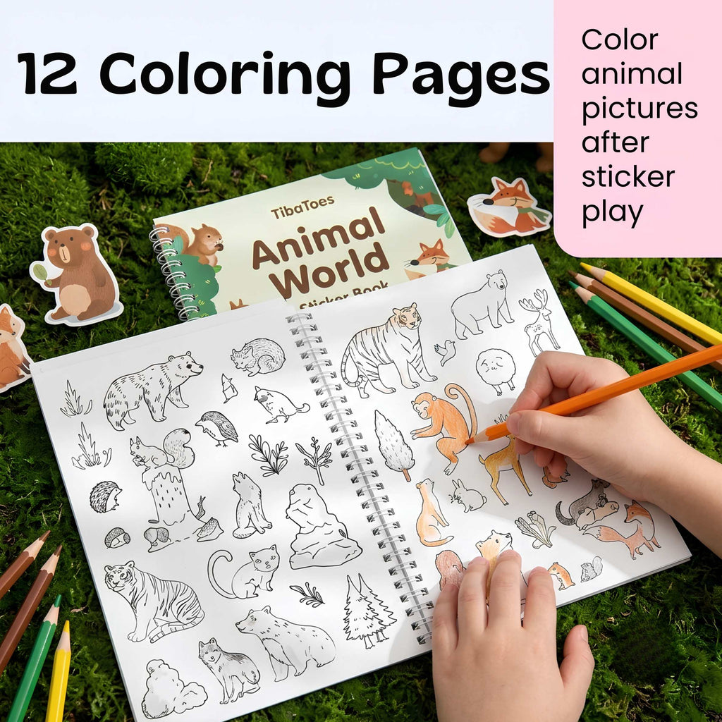 Adventure Sticker Book for Kids