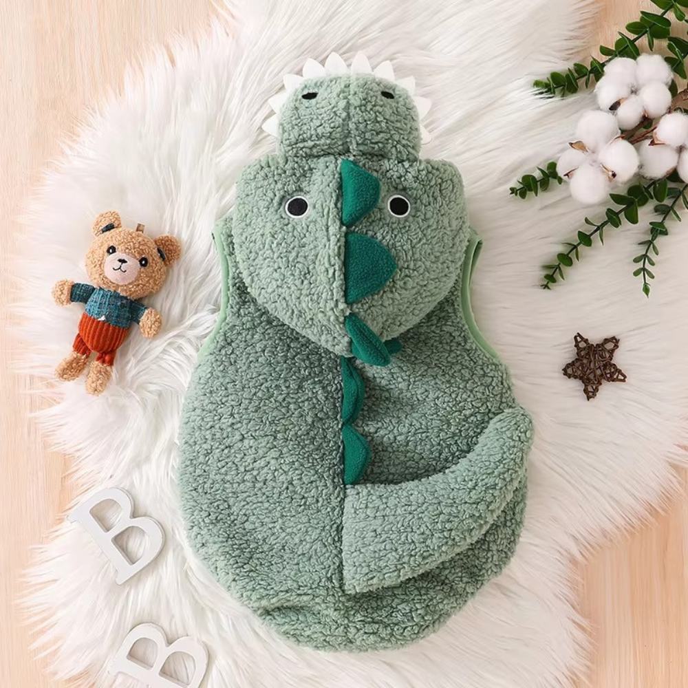 Sleeveless Dinosaur Print Romper For Babies Toddlers Soft Breathable Comfort