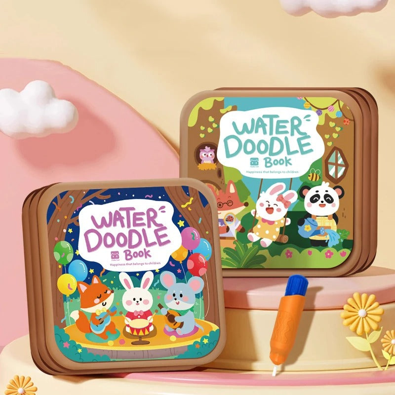Reusable Water Drawing Book for Mess-Free Colouring