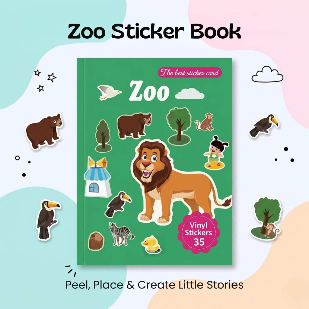 Reusable MiniScene Sticker Book