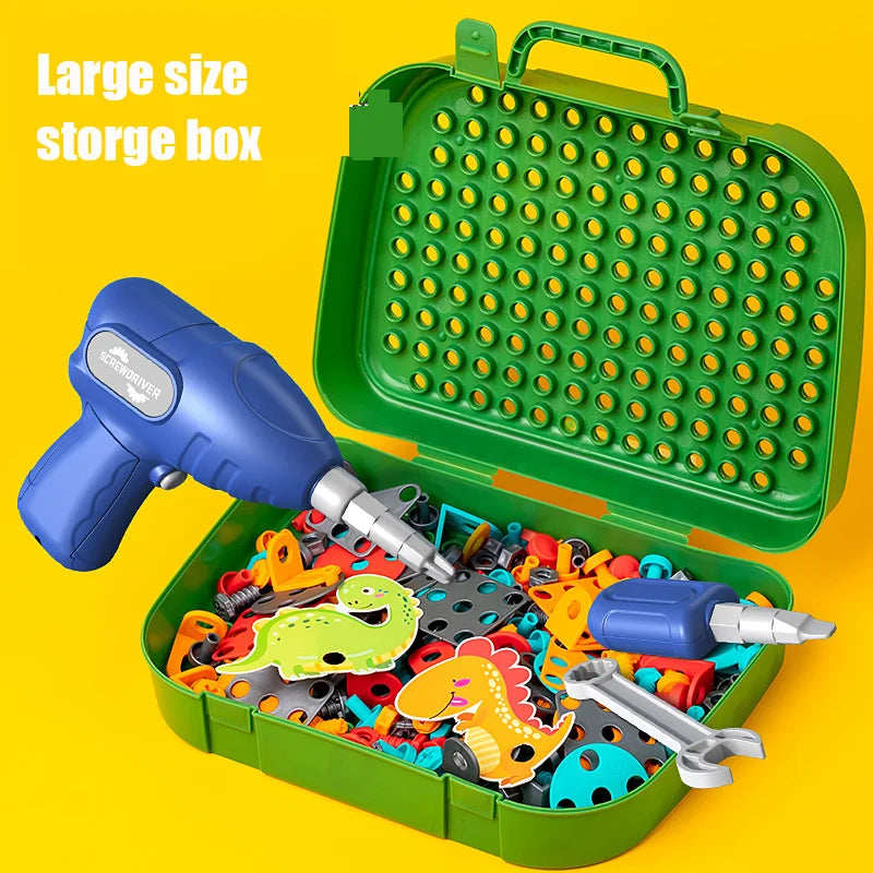Montessori DIY Little Engineer Wooden Tool Box Set