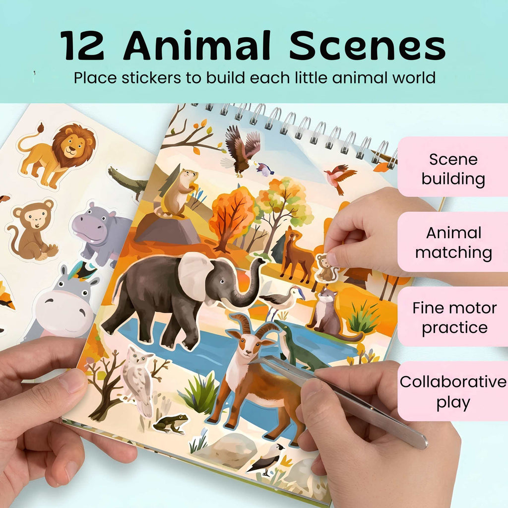 Adventure Sticker Book for Kids