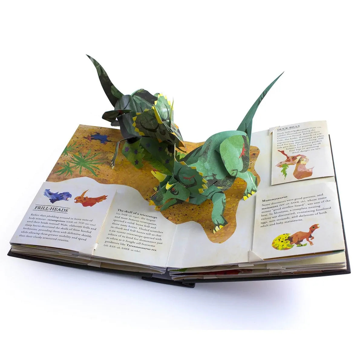 3D Pop-Up Dinosaur and Ancient Sea Monster Book for Kids