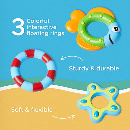 Nuby Floating Octopus Interactive Bath Toy