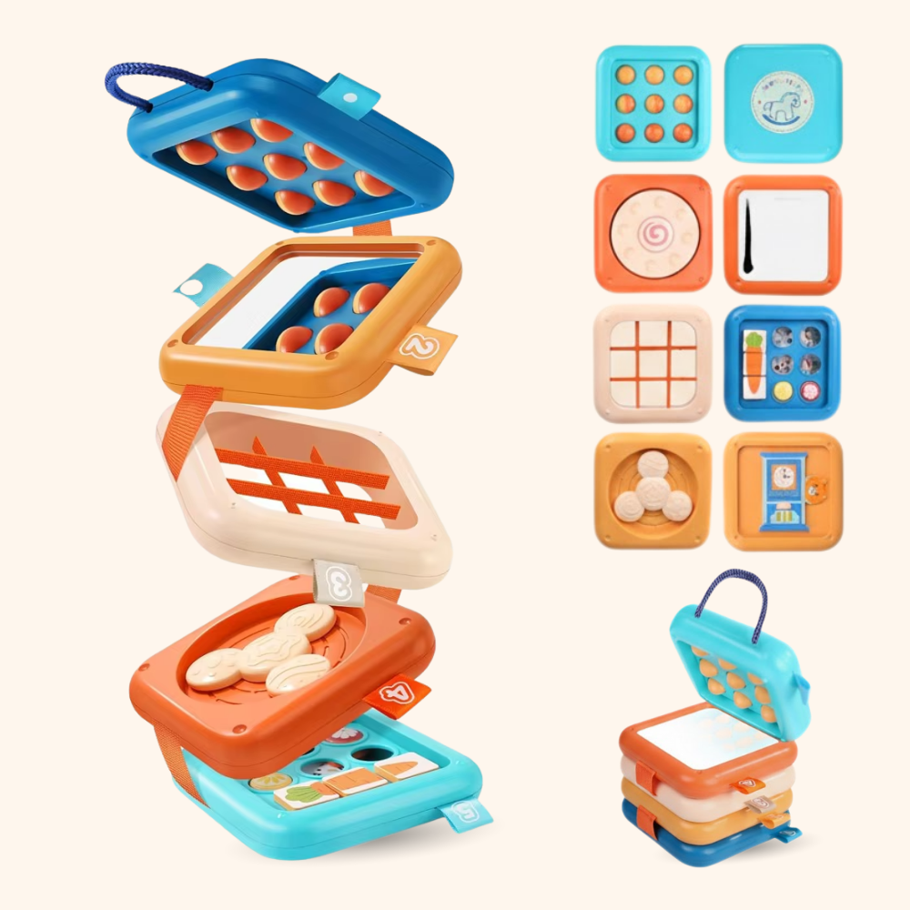 7-in-1 Interactive Montessori Learning Cube