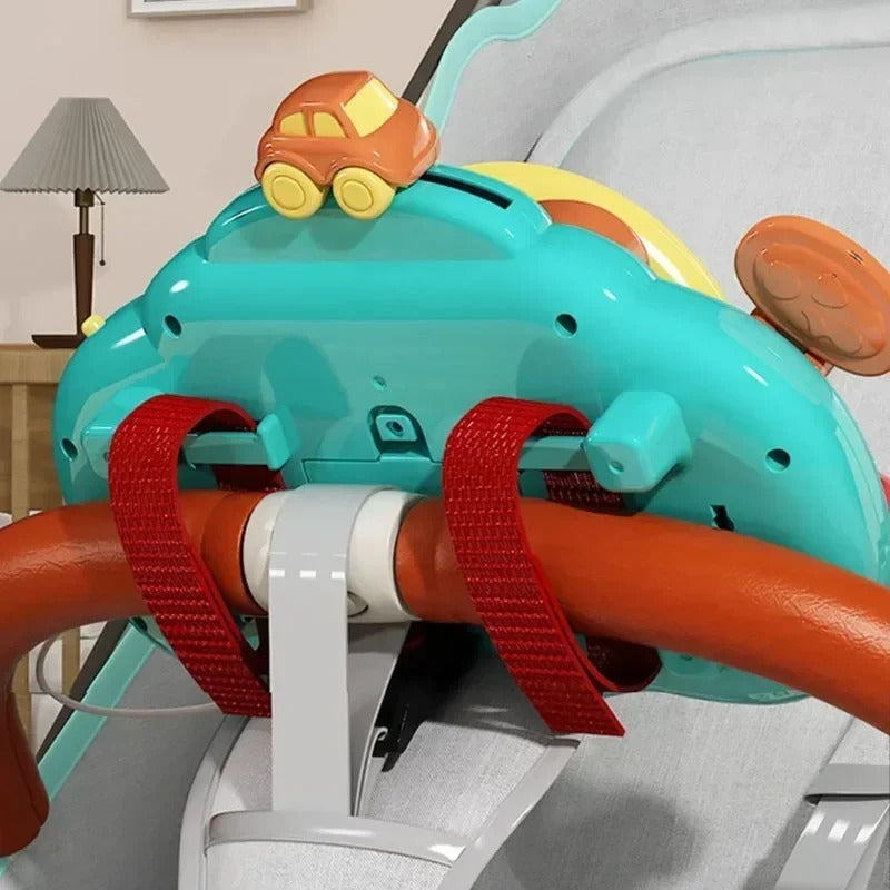 Kids Learning Steering Wheel Driving Toy With Sounds