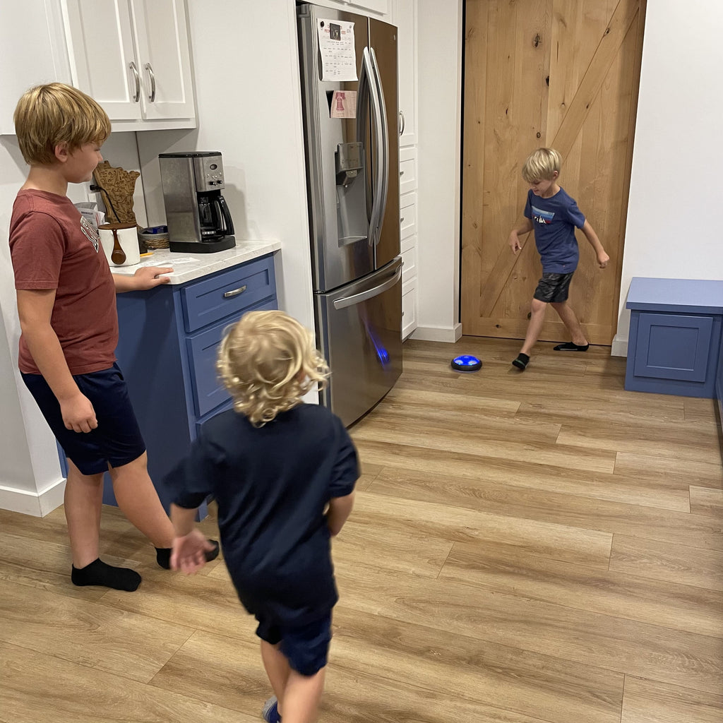 LED Light-Up Sliding Soccer Ball for Kids