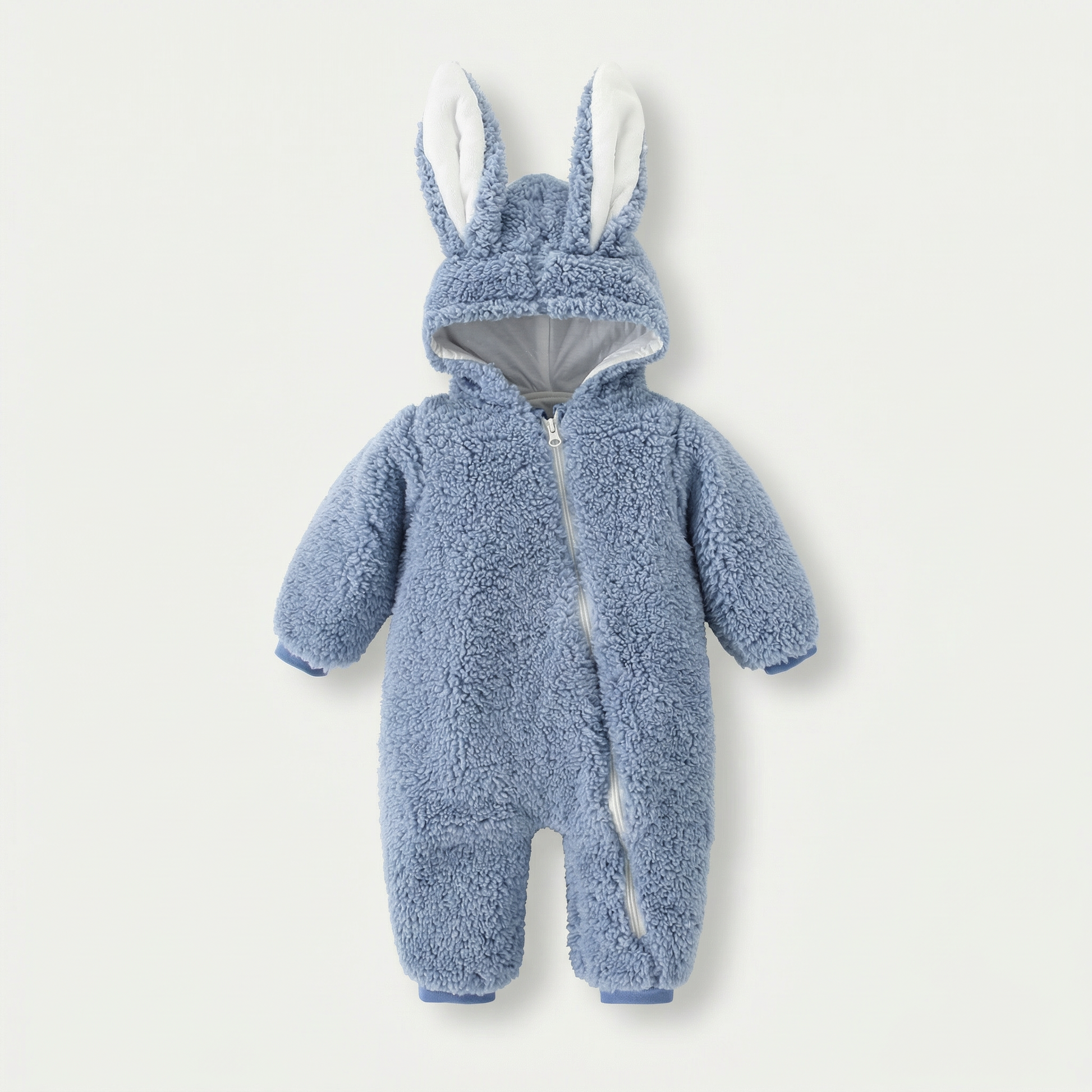 Cashmere Cozy Bunny Baby Romper