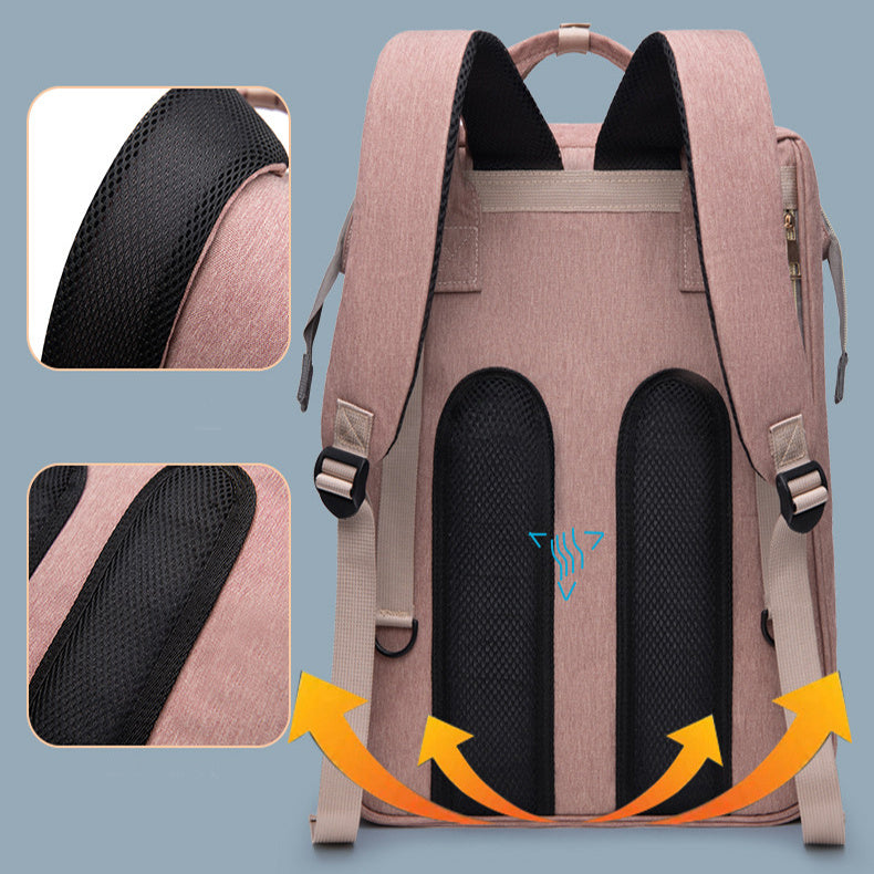 3-in-1 Baby Crib Travel Backpack