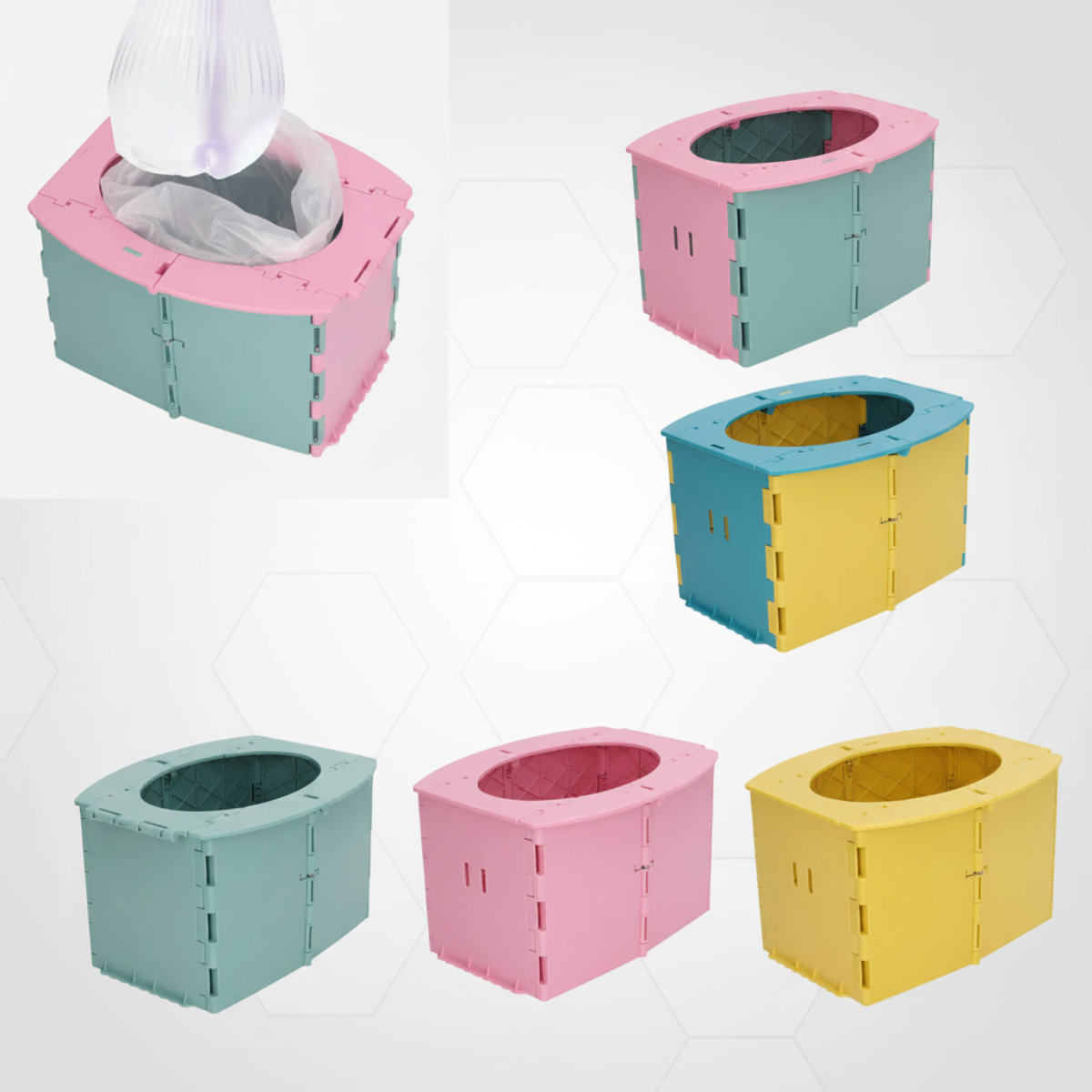 Foldable Portable Children's Potty Seat