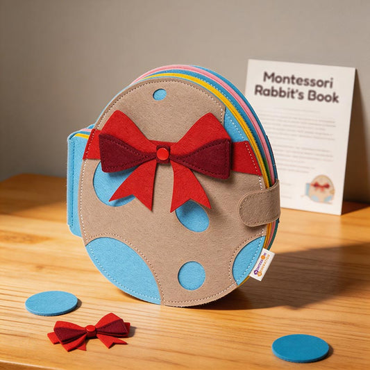 Montessori Wooden Rabbit Shape Sorting Puzzle Toy